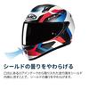 HJC HELMETS Motorcycle Helmet Full Face Ventilation Internal Removal C10 Tins HJH233 RED L (58 - 59cm)