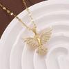Colar com Pingente de Corrente de Aço Inoxidável Fênix Águias Pássaro Para Mulheres Meninas Nova Tendência Gargantilha Corrente de Pescoço Joia Presente Festa