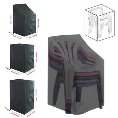 Waterproof Stacked Chair Dust Cover Antifouling Furniture Protector Chair Rain Cover  Garden