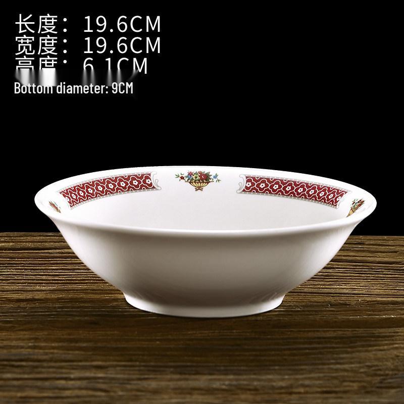 Retro Keramik-Geschirrset im Hongkong-Stil: Teller, Schüsseln und Geschirr für den Haus- und Restaurantgebrauch.