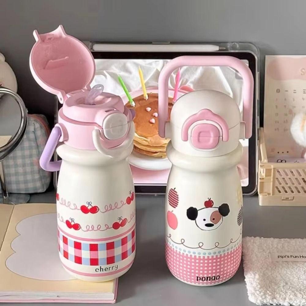 Keeps Cold and Heat Insulated Water Cup 500ML Travel Thermal Cup  New Year Gift