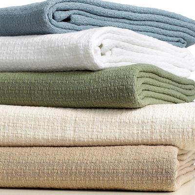 Pure Cotton Summer Blanket - Air Conditioning & Sofa Throw