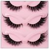 Makeup 5 Pairs Cat Eye Lashes Faux Eyelashes  Eye Elongated False Eyelashes