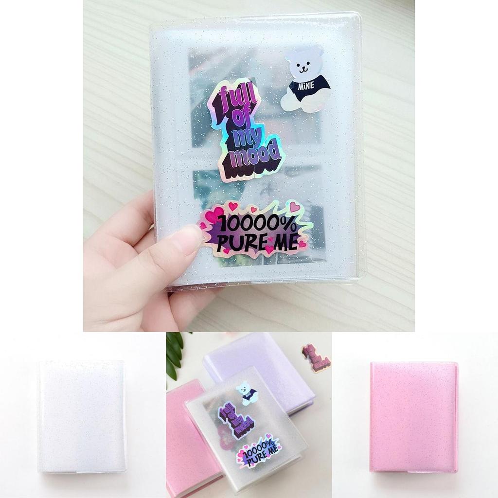 Stylish And Portable 32/64 Pockets Photocard Binder Sleeves Holder For Kpop Fans
