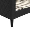 Daybed Black 100x200 Cm Velvet