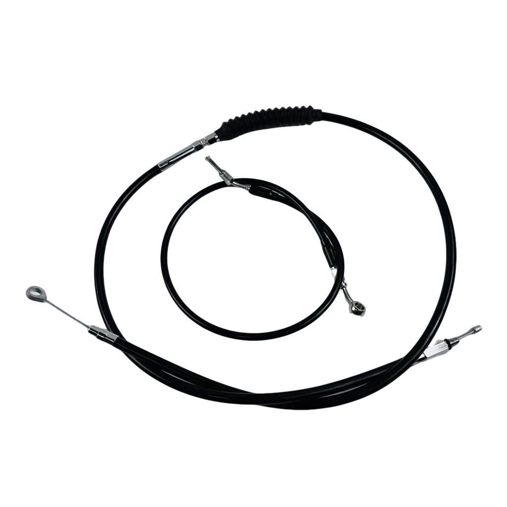 Motorcycle Handlebar Brake Clutch Oil Hose Line + Extender Cable Line for Harley Breakout Fat Boy Street Bob Low Rider 2018-2025