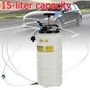 15L Pneumatic Manual Vacuum Fluid Extractor Brake Oil Changer Pump Engine Gear Oil Transmission Fluid Brake Fluid Coolan