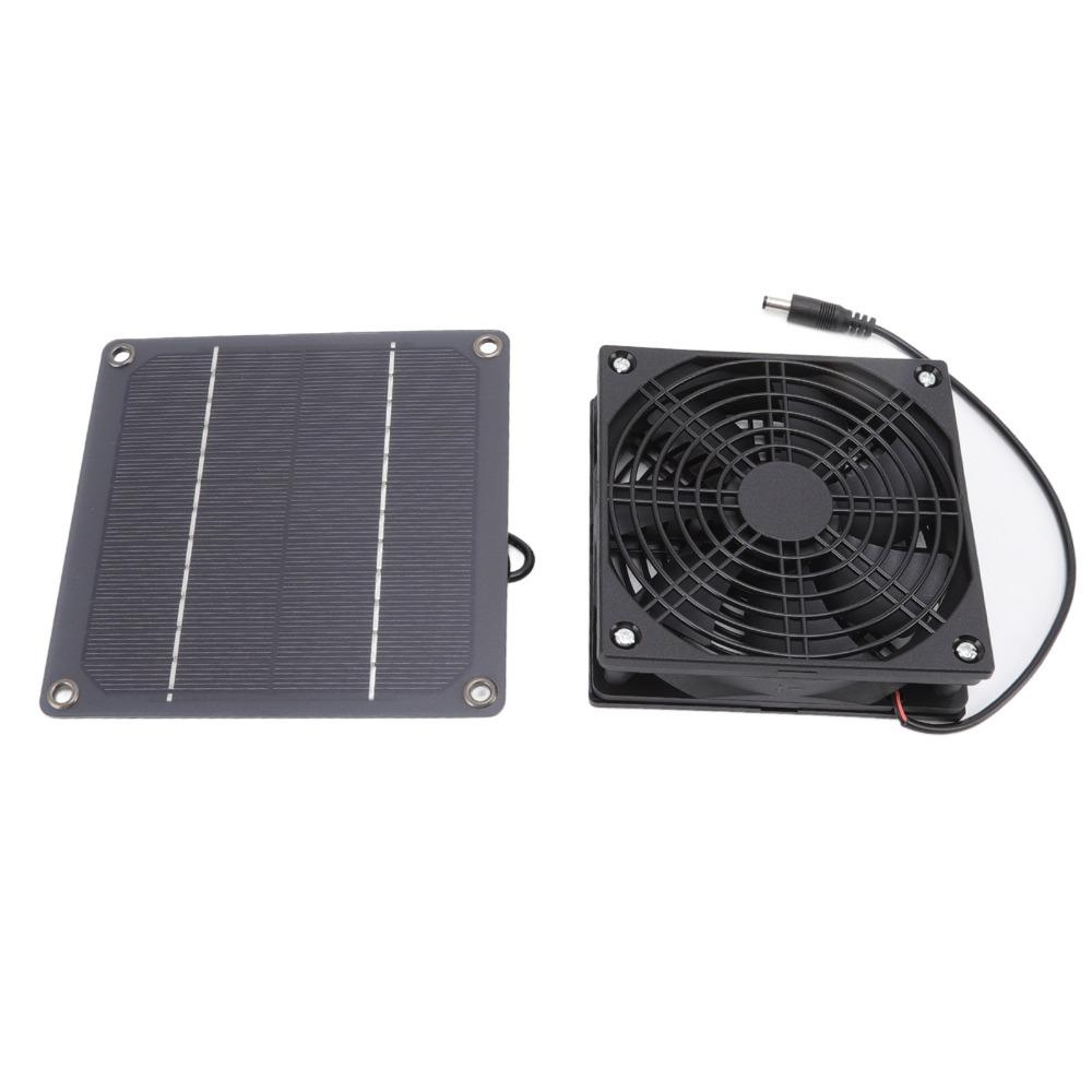 3W Solar Ventilation Fan Weatherproof Outdoor Solar Fan Solar Powered Exhaust Fan  Chicken Coop