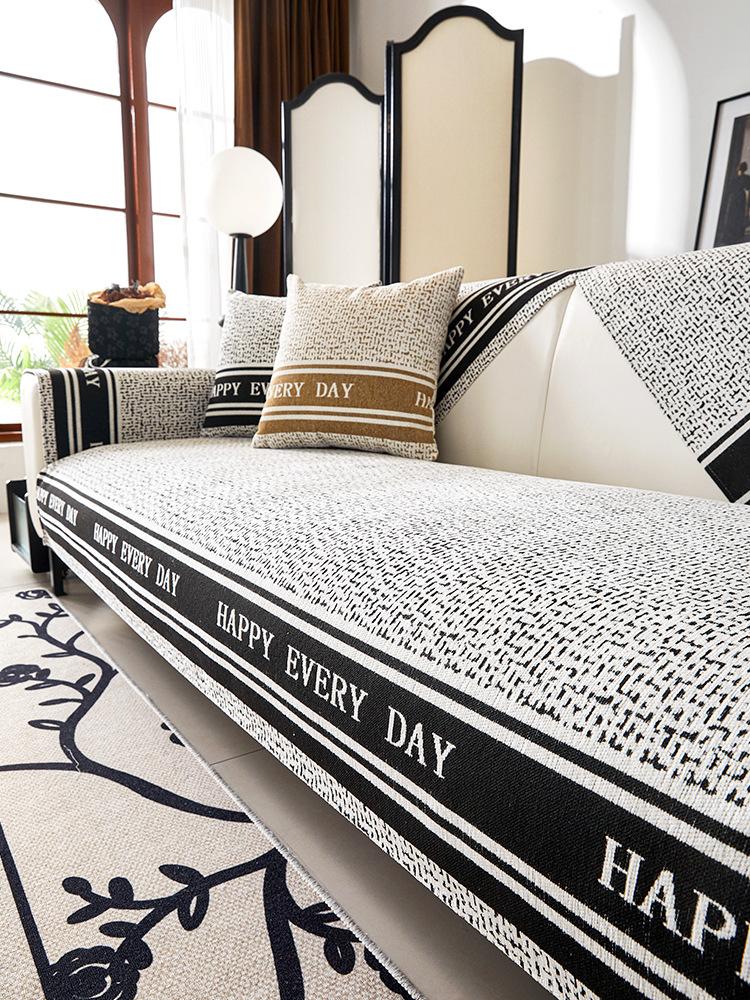 Four Seasons Universal Sofa Cushion Simple Modern Combination Full Package Universal Sofa Cover Anti Slip Nordic Sofa