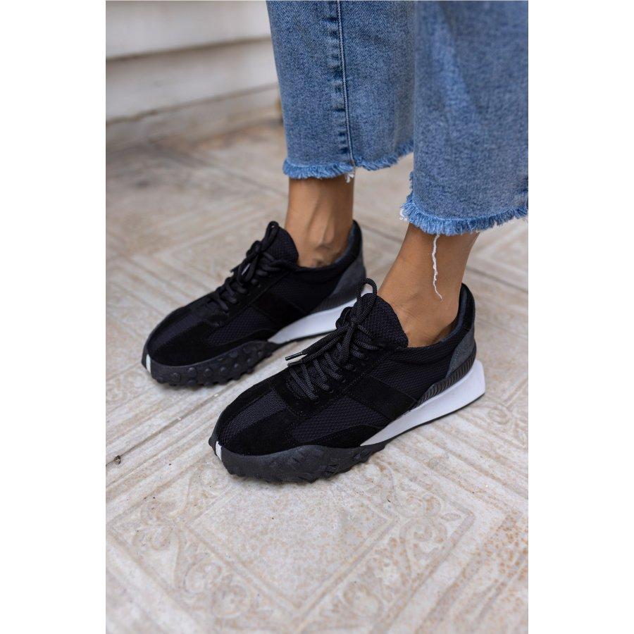 Women's Genuine Suede Leather Sneakers