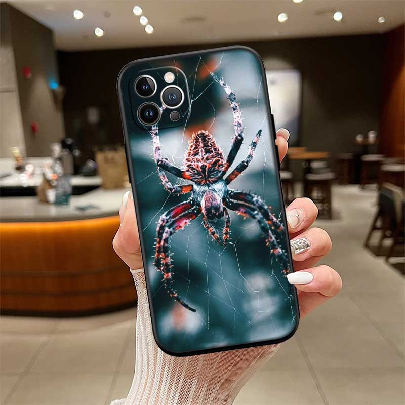 NH40 Spider Nytt exklusivt skalfodral för iPhone 16 15 14 13 12 Pro Max Plus Mini