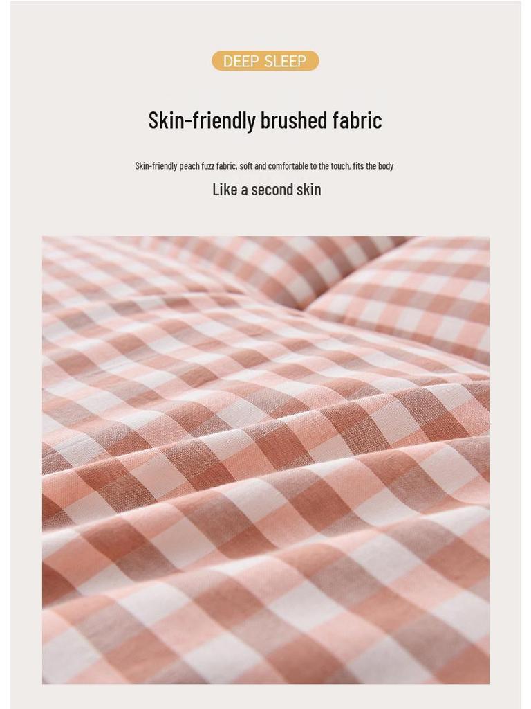 Feather Velvet Thickened Mattress Pad for Home, Bedroom, or Dormitory