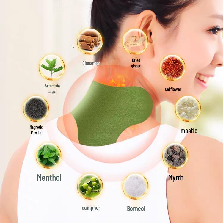 Tong Cao Tang Mugwort Cervical Hot Compress Neck Protector Patch