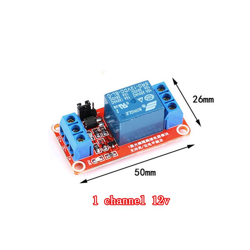 1 2 4 6 8 Channel Relay Module Board Shield with Optocouple High and Low Level Trigger for arduino Raspberry pi DC 5V 12V 24V Relays 5