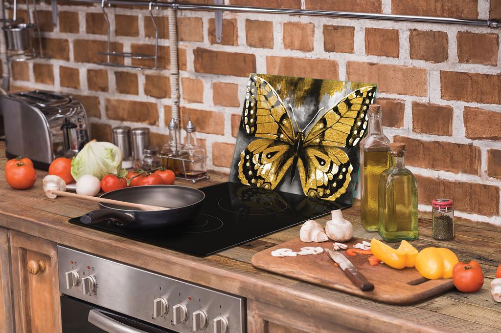 SZKLANA DESKA DO KROJENIA 40x30 MOTYL
