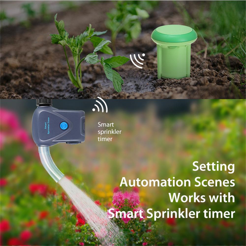 NEO ZigBee NAS-STH01B IP66 Waterproof Smart Soil Sensor Soil Temperature Humidity Monitor with App Control for Gardening