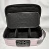 Storage Bag with Combination Lock Portable Travel Organizer Case for Men/Women Lockable Makeup Box Beauty Toiletry Handbags