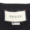 GUCCI Men's Logo Short Sleeve T-Shirt, Black, Size S, 492347 tops S blackUsed