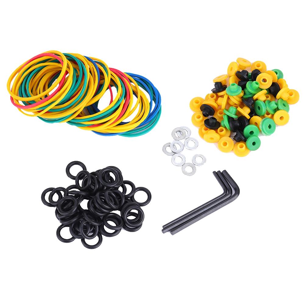 

Резинки для тату-машинки, подушечка для игл, набор расходников для тату-катушек, набор сменных аксессуаров