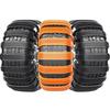 20/10pcs Snow Chain Urethane Set Wheel Ties Belts Widen Thicken Car Tire Crawler Anti-skid Wheel Tyre Ties Winter Emergency Tool