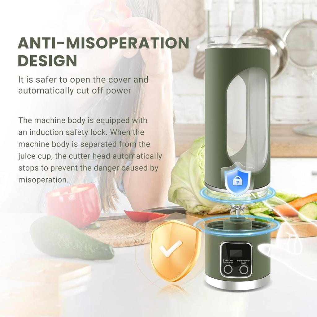 Mini Portable Juicer Rechargeable Small Fruit Juice Cup Multifunctional Home Student Juicer