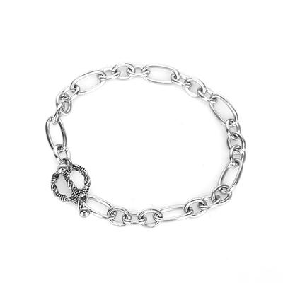 SQUAZ Bracelet SIDA033 1COLOR Surgical Steel Chain Men's Women's Couple Accessories