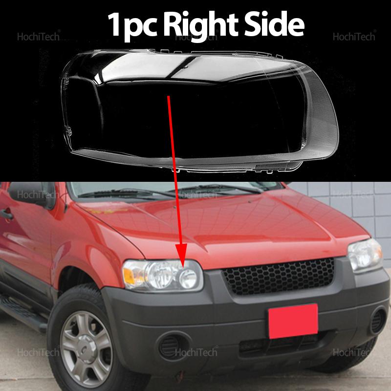 For Ford Escape Maverick 2005 2006 2007 Headlight Cover Car Headlamp Lens Glass Replacement Front Lamp Shade Auto Shell