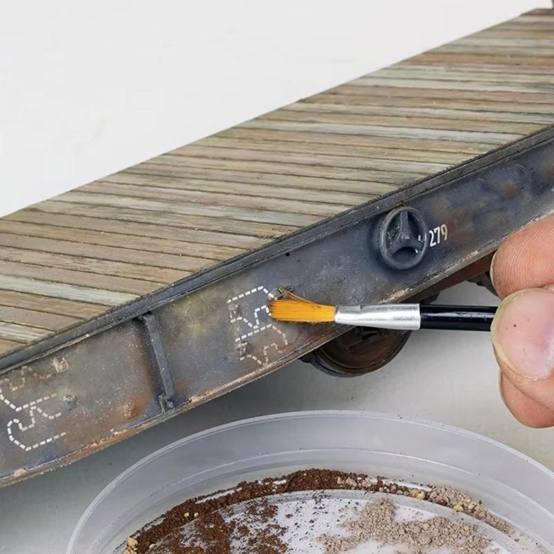 10pcs Sponge Double Headed Weathering Pens Ideal For Model Making And DIY Crafts Miniature Model