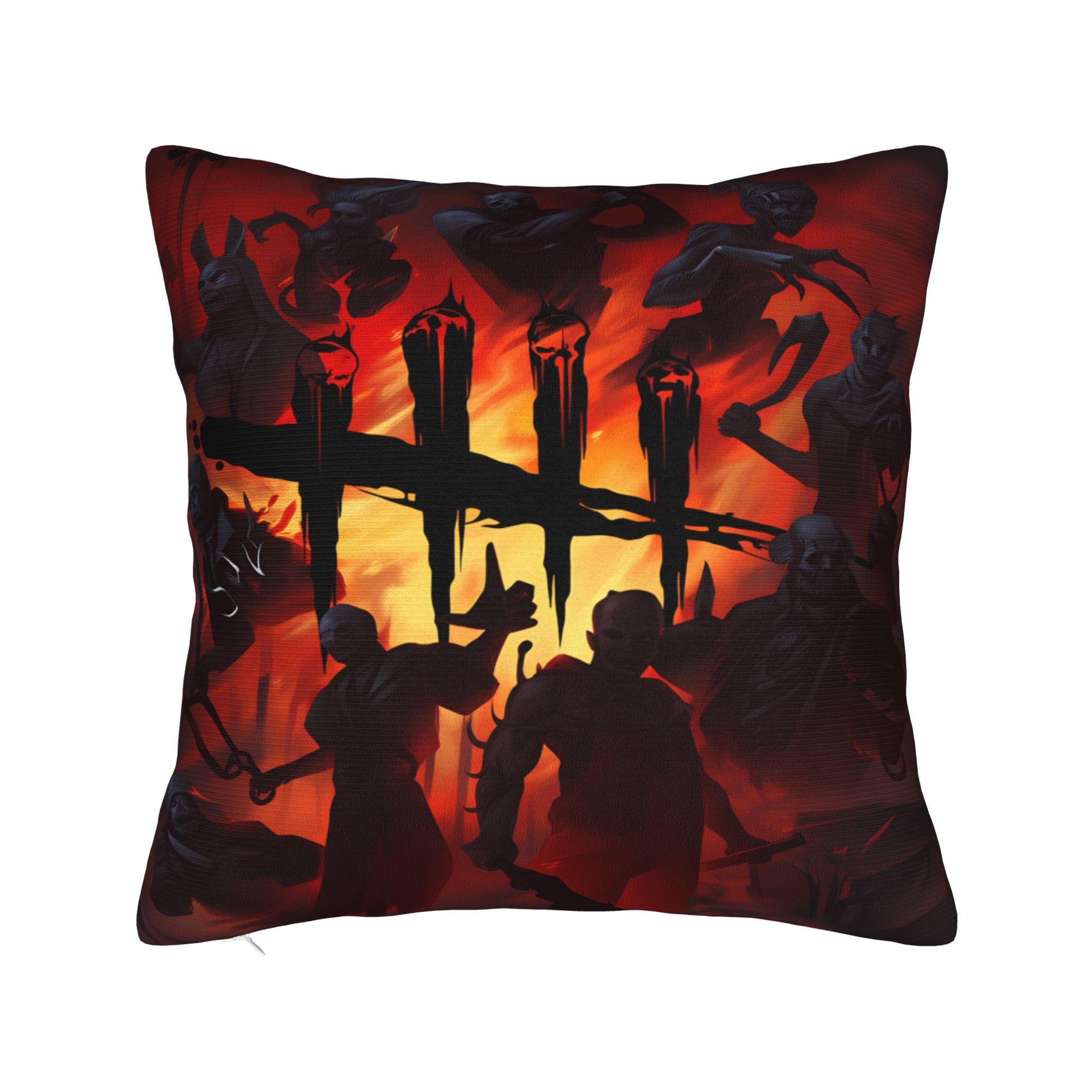 

Game D-Deads-By-D-Daylight Pillowcases Morden Pillow Case For Sofa Couch Bed Living Room Design Pillow Cover 12x12Inch