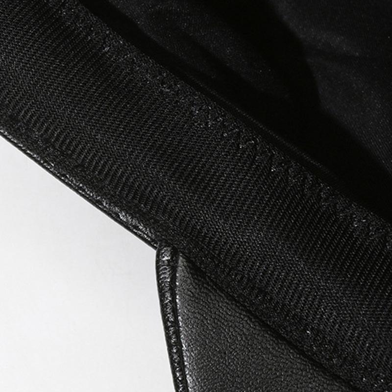 1PC PU Leather Winter Fall Peaked Caps Adjustable Painter Hat New Berets Women Hat Solid Color Beret Octagon Slimming Face