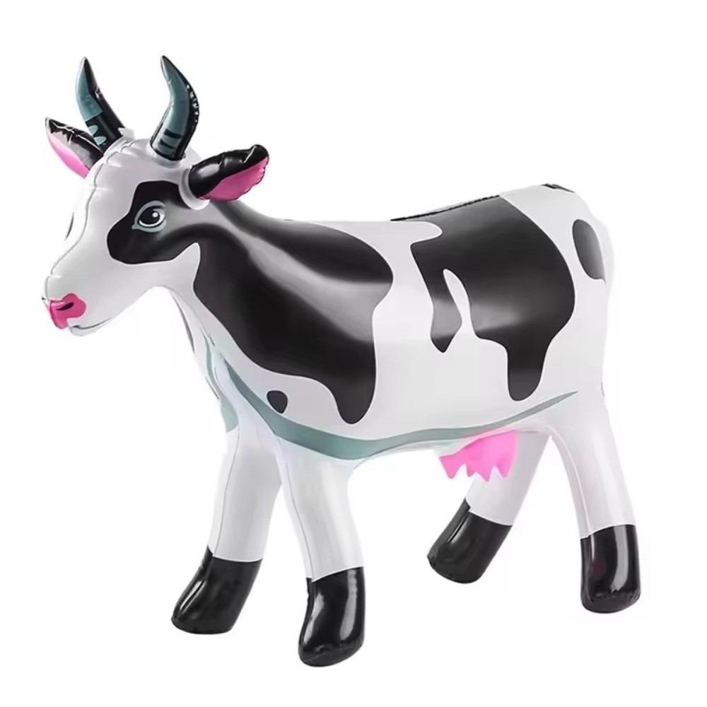 Inflatable Farm Inflatable Cow Long Giant Blow Up Cow Blow Up Cow Inflatable Cow Toy  Pool Party