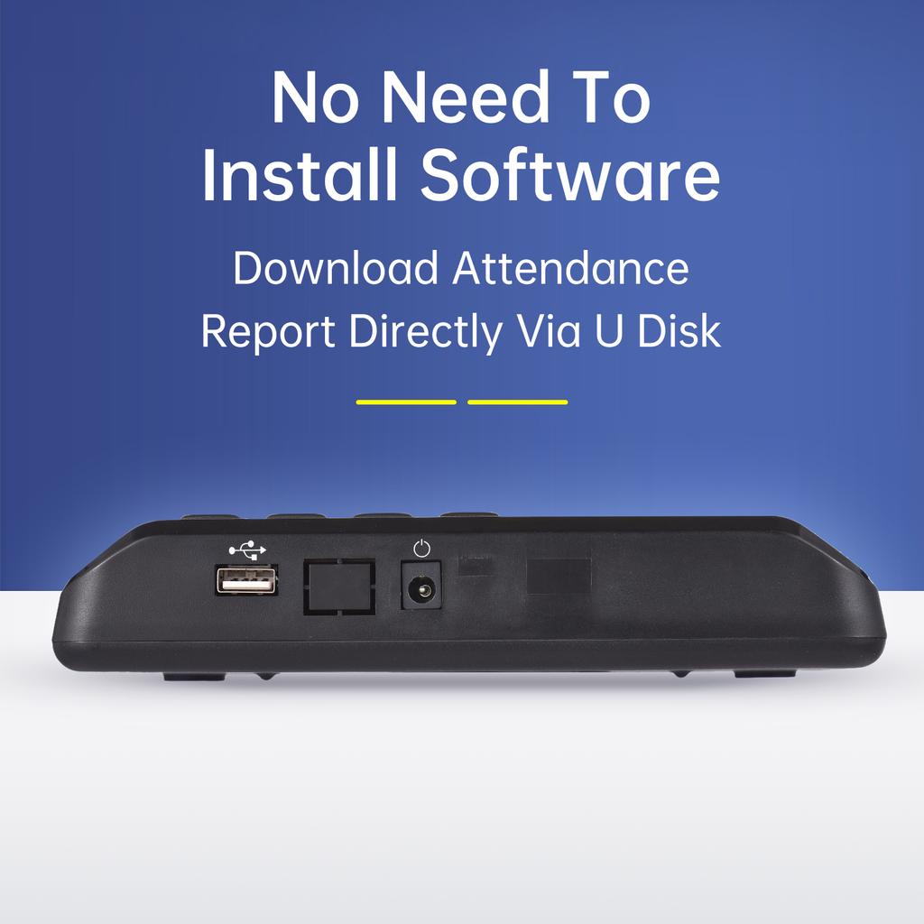 Inteligentní biometrický otisk prstu Heslo Docházka Stroj Čas Hodiny Kontrola zaměstnanců