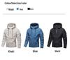 Spring/Autumn Hooded Windbreaker Jacket for Young Men - Casual and Trendy Brand Top