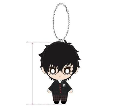 Limited Bonus: Persona 5 Protagonist Ren Amamiya Joker Stuffed Keychain P5 Persona 25th Anniversary PERSONA5 THE ROYAL P5R Royal Uniform Version