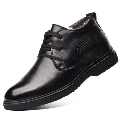 Fashion Handmade Men Genuine Leather Winter Boots Warm Snow Men Boots Ankle Boots For Men Business Dress Shoes Wed3