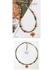 Red Maple Leaf 2025 Autumn/Winter Women's Minimalist Versatile Clavicle Necklace