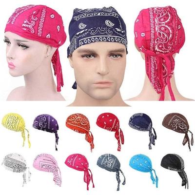 Männer Frauen Baumwolle Elastisch Krebs Chemo Hut Piratenhut Muslimischer Turban Kopftuch Bandana Haarausfall Kappe