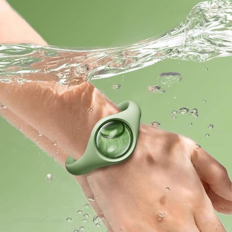 Baby Mosquito Repellent Bracelet Silicone Wristband Essential Oil Holder Adjustable Wearable Outdoor Insect Bite Reduction Band For Infants Kids