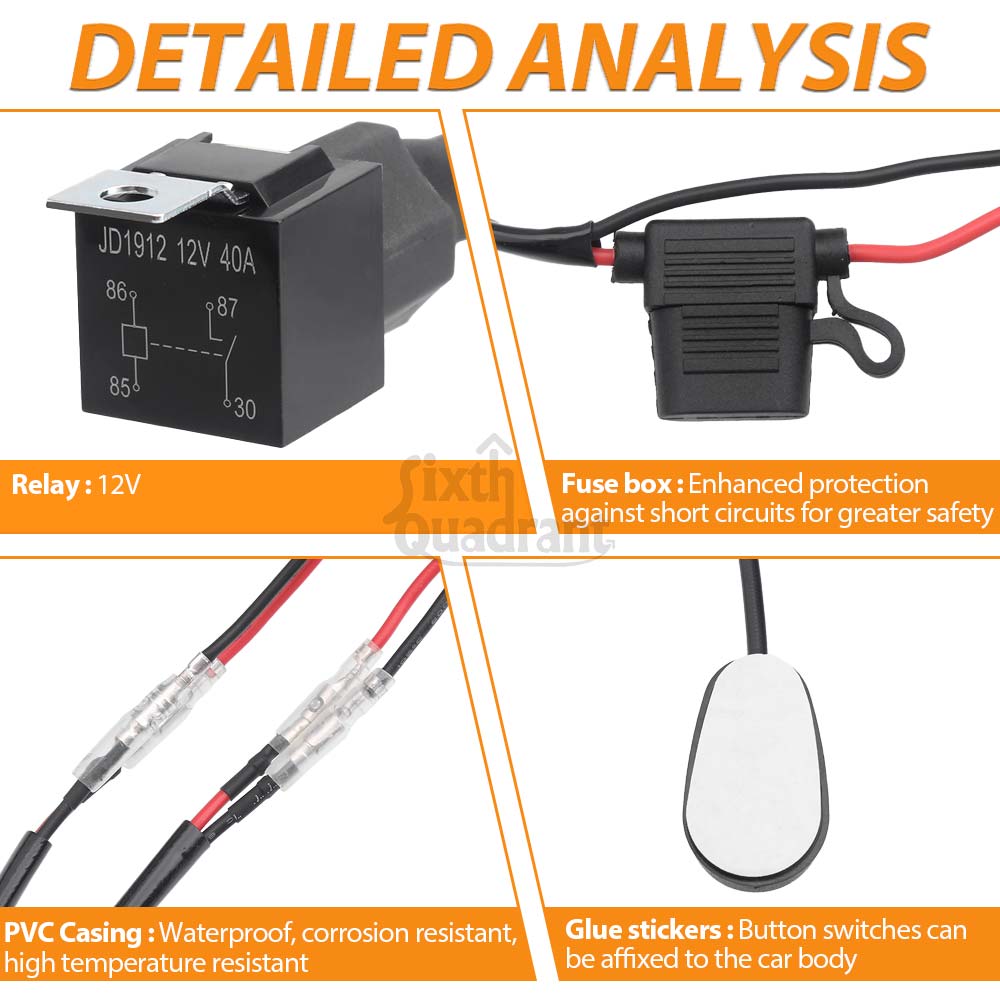 Motorcycle Accessory 4.5" Fog Lamp 30W Fog Light LED Auxillary Headlight Spot Lights For BMW R18 Kawasaki Suzuki Yamaha Honda