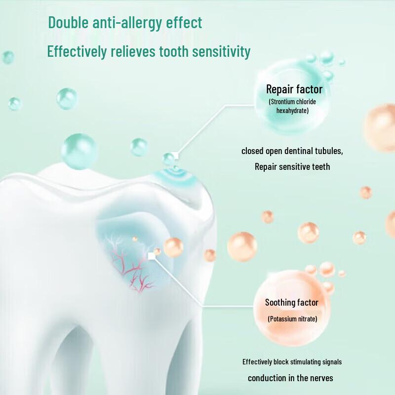 Lengsuanling Probiotic Anti-Sensitivity Toothpaste (4 x 140g)