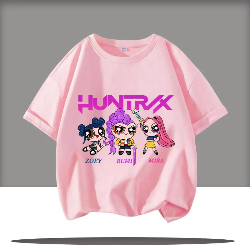 Derpy Tiger Kpop Demon Hunters Shirt for Kids Baby Girl Men Women T Shirt Cute Tiger Cartoon Clothes 2025 Hot Movie Print Soft