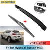 Rear Wiper Blade & Arm Set Kit For Hyundai Tucson MK3 2015- Windshield Windscreen Rear Window