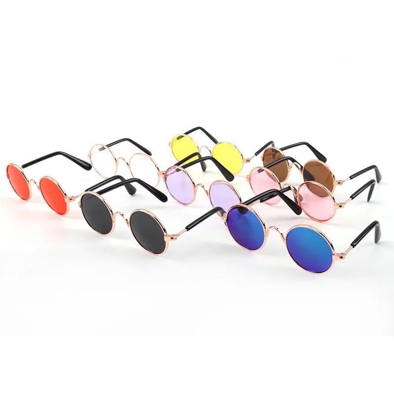 Lovely Pet Cat Glasses Dog Glasses Pet Products Cat Toy Dog Sunglasses Photos Props Pet Accessoires Round Glasses