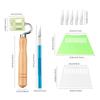 Home Improvement Non-slip Knife Engraving Cutter Sculpture Squeegee Seam Roller Wallpaper Tools Film Scraper Kit