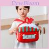 Kids School Backpack With Cartoon Pattern And Oxford Fabric For Kindergarten Boys And Girls