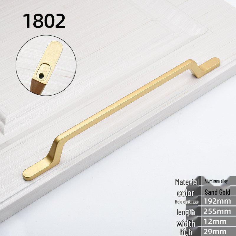 Modern Minimalist Gold Nordic Cabinet & Drawer Handles