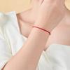 Simple Red String Bracelet for Women Men Adjustable Handmade Red Cord Bracelet for Protection and Good Luck Charm Jewelry