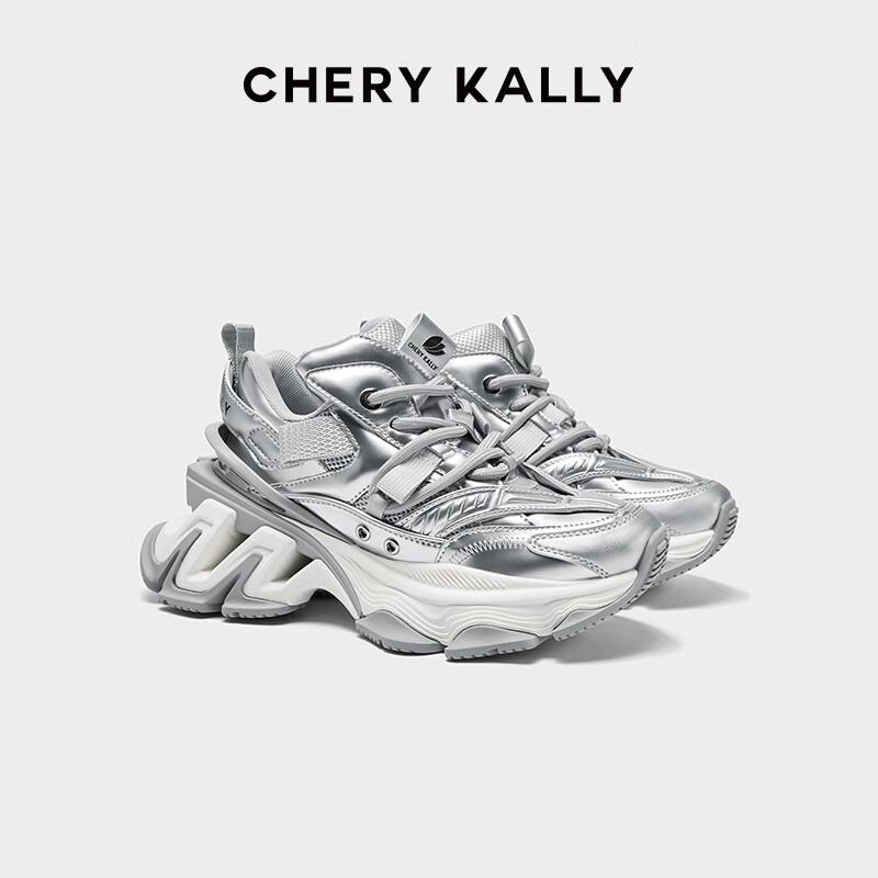 CHERY KALLY Women's Fashion Platform Dad Sneakers