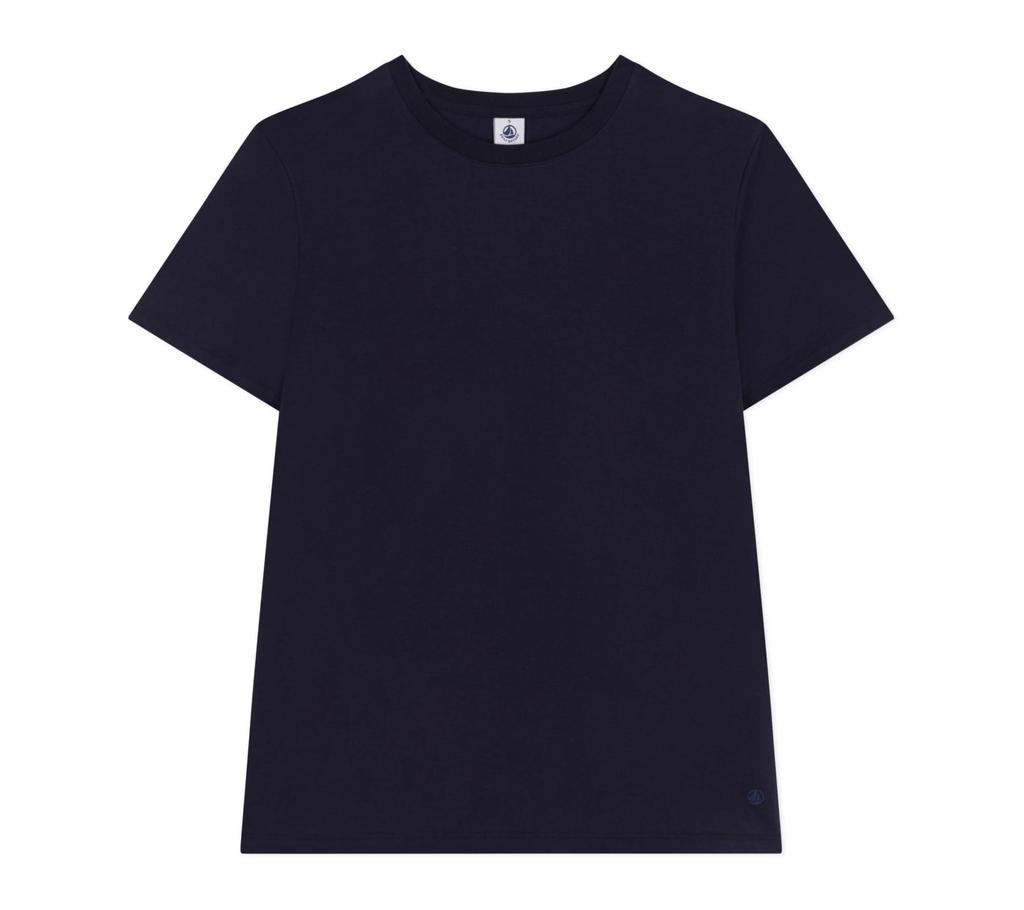 Petit Bateau Short Sleeve A0CSB Navy Size S T-Shirt