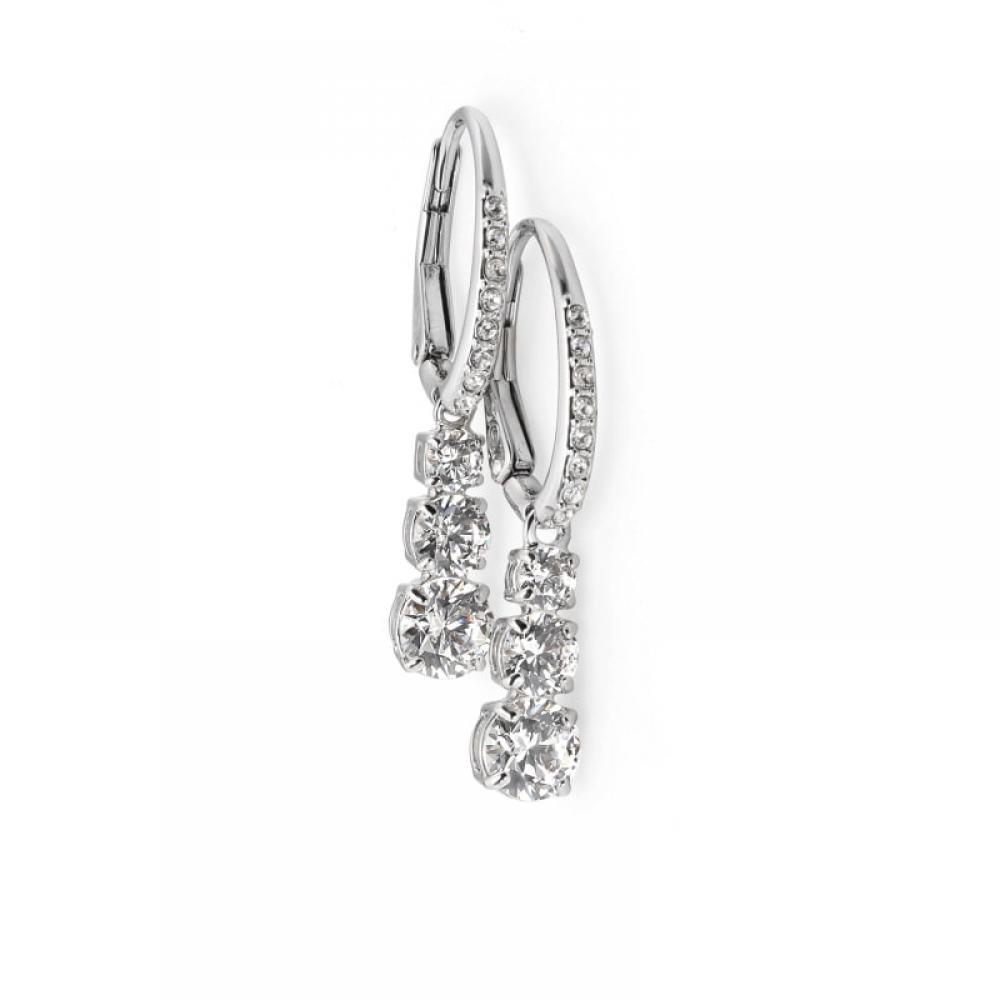 Swarovski 5416155 Stilla Attract Hoop Drop Earrings